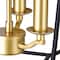 Cwi Lighting Tudor 3 Light Pendant With Satin Gold & Black Finish 1223P12-3-602 - alternate 7